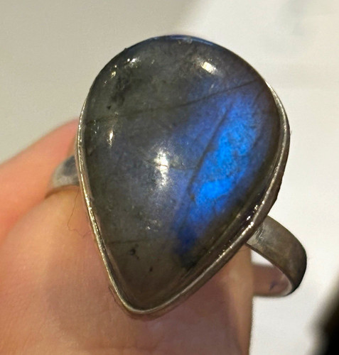 Blue flash labradorite - flash,