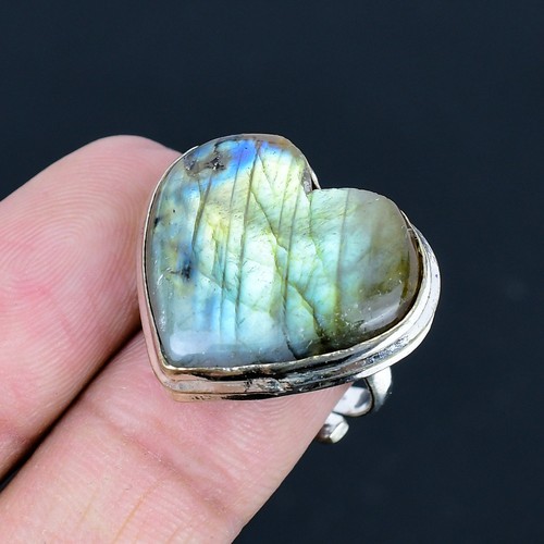 Blue fire labradorite 925 - blue,