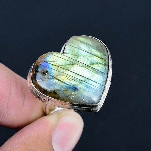 Blue fire labradorite - blue,