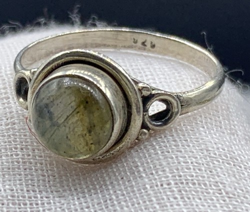 925 silver and labradorite - and,