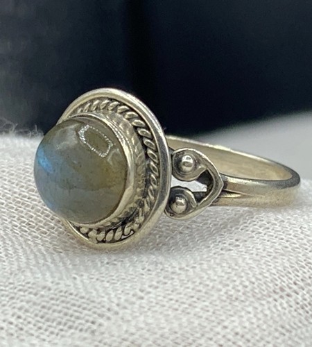 925 silver and labradorite - silver,