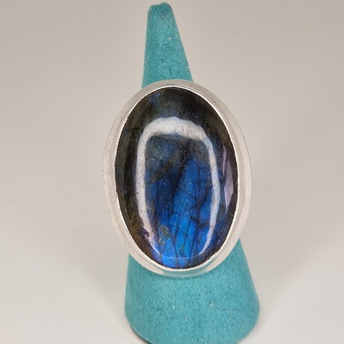 Large labradorite ring size - ring,