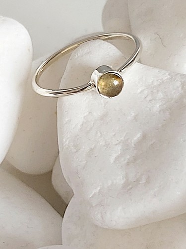Sterling silver labradorite