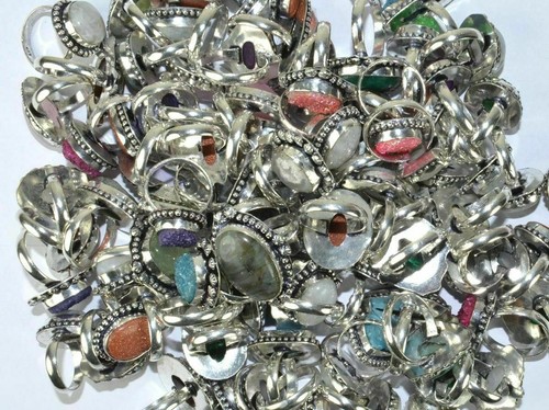 Labradorite mix gemstone - &, 925