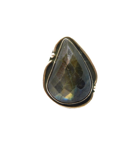 Sterling silver faceted - sterling,