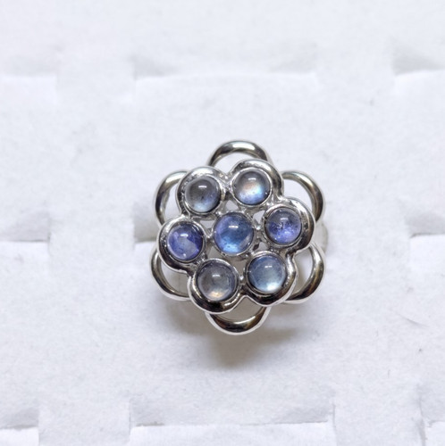 Labradorite spinning ring - spinning,