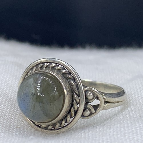 925 silver and labradorite - silver,