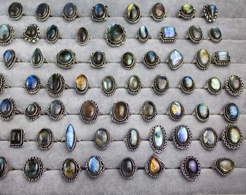 Wow labradorite gemstone - gemstone, 925