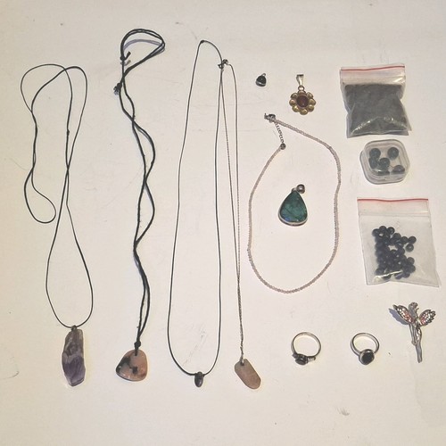 Crystal jewellery job lot - lot, 925